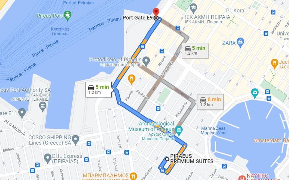 Piraeus Premium Suites Екстериор снимка
